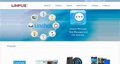 Desktop Screenshot of linpus.com